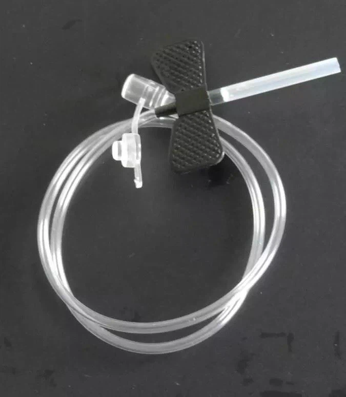 Disposable Scalp Vein Set Butterfly Needle Syringe With Needle 23G