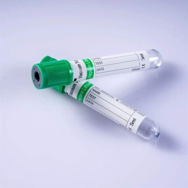 Heparin Lithium Vacuum Blood Collection Tube For Shandong Chengwu Medical