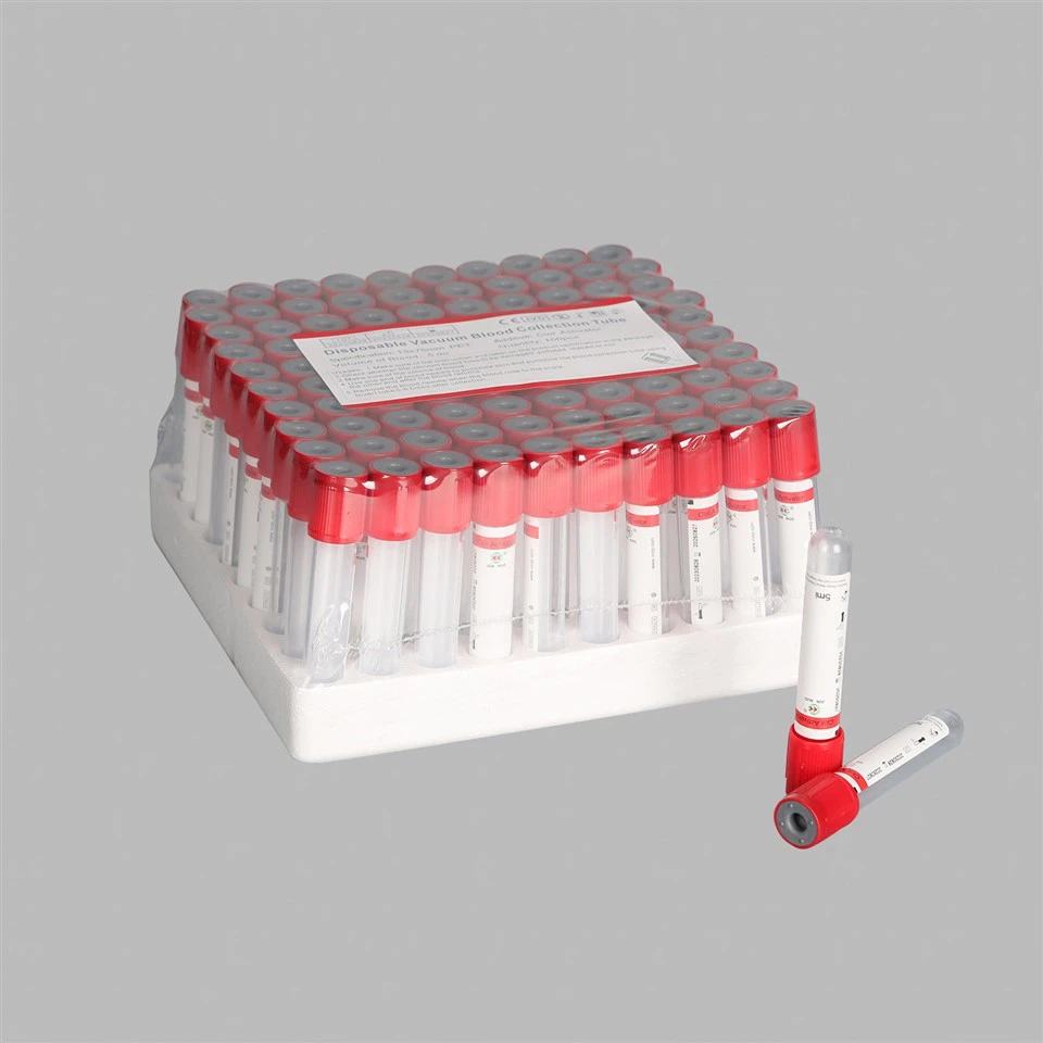 Disposable Serum Blood Collection Tube:Plain Tube,pro-coagulationtube,gel&clot Tube