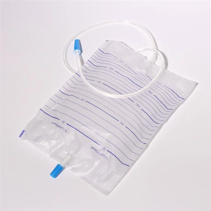 Disposable Anti-Reflux Urinary Bag 2000ml manufacturers