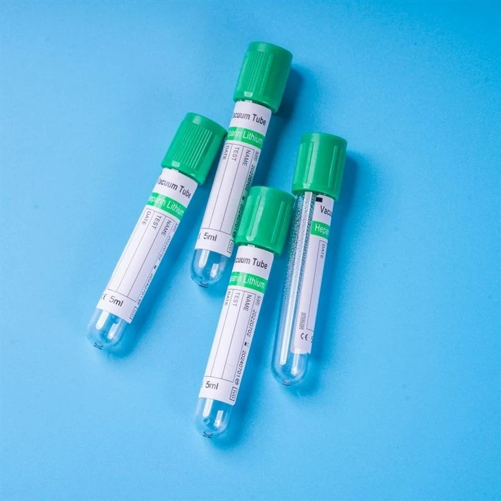 Disposable Vacuum Blood Collection Heparin Tube