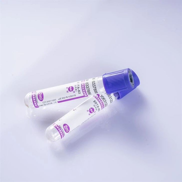 EDTA K2/K3 Vacuum Blood Collection Tube PET Or Glass