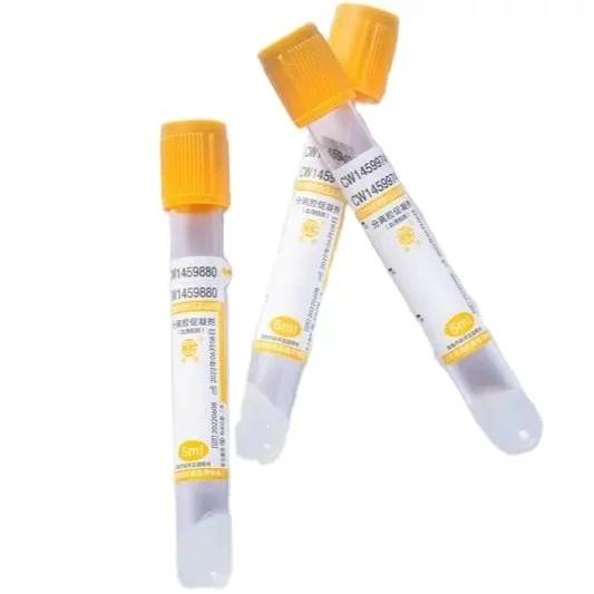 Gel Clot Activator Additive Vacuum Blood Collection Tube