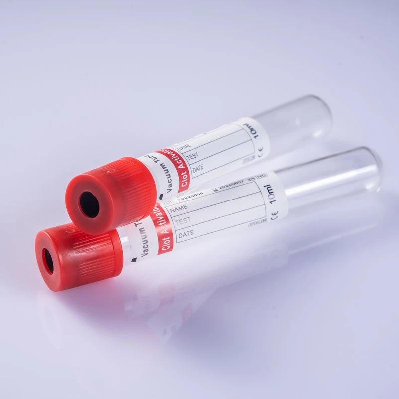 Serum Blood Clot Activator Collection Tube