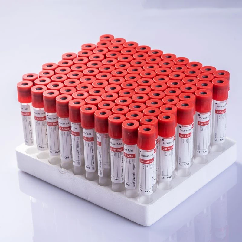 Serum Blood Clot Activator Collection Tube